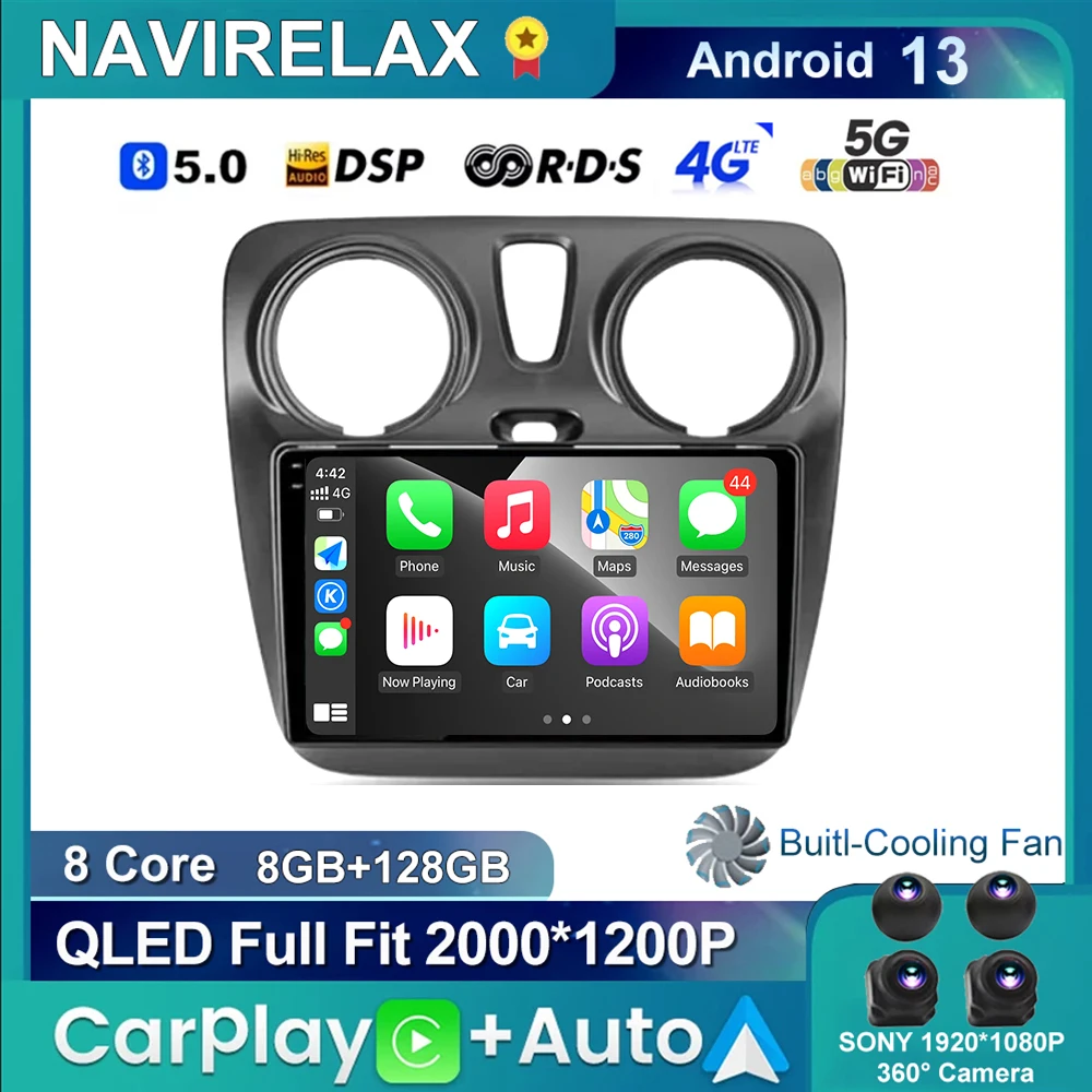 Android 13 Car Radio Multimedia Player For Renault Dokker/Lodgy Dacia 2012  - 2020 Navigation GPS Android Auto Carplay Head Unit - AliExpress