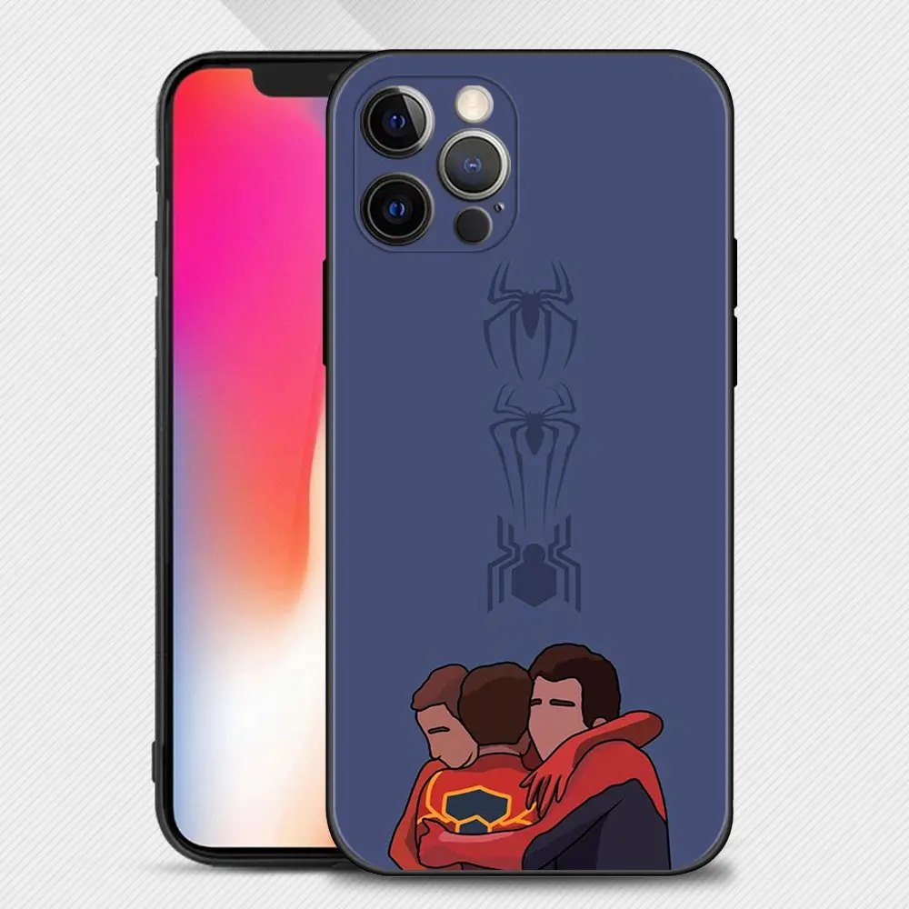 13 pro max cases Case For Apple iPhone 13 12 11 Pro Max Mini X XR XS Max 6 6S 7 8 Plus 5 5S SE(2020) Marvel Cartoon Spiderman Three Generations best cases for iphone 13 pro max