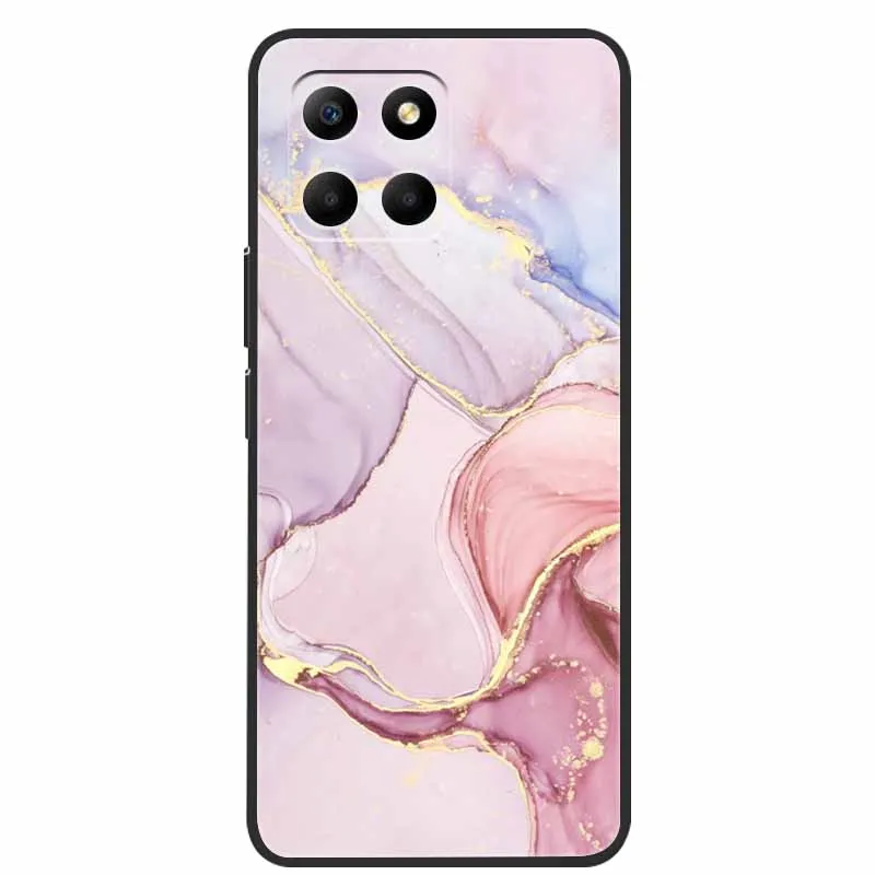 Stylish Black Cat Soft TPU Silicone Back Cover