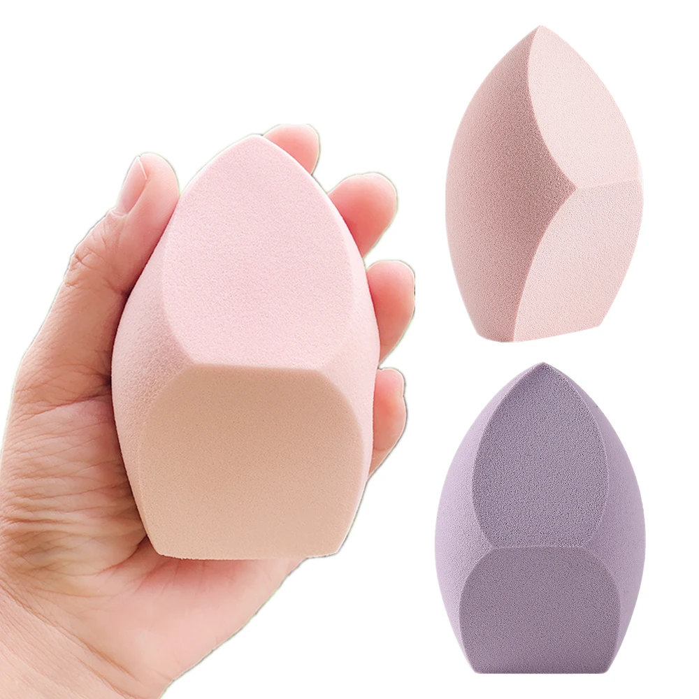 Big Makeup Sponge Foundation Powder Smooth Cosmetic Puff Cut Shape Concealer BB Cream Face Liquid Cosmetics Make Up Blender Tool makeup sponge set makeup sponge powder puff makeup puff powder puff set cosmetic powder puff set makeup puff set