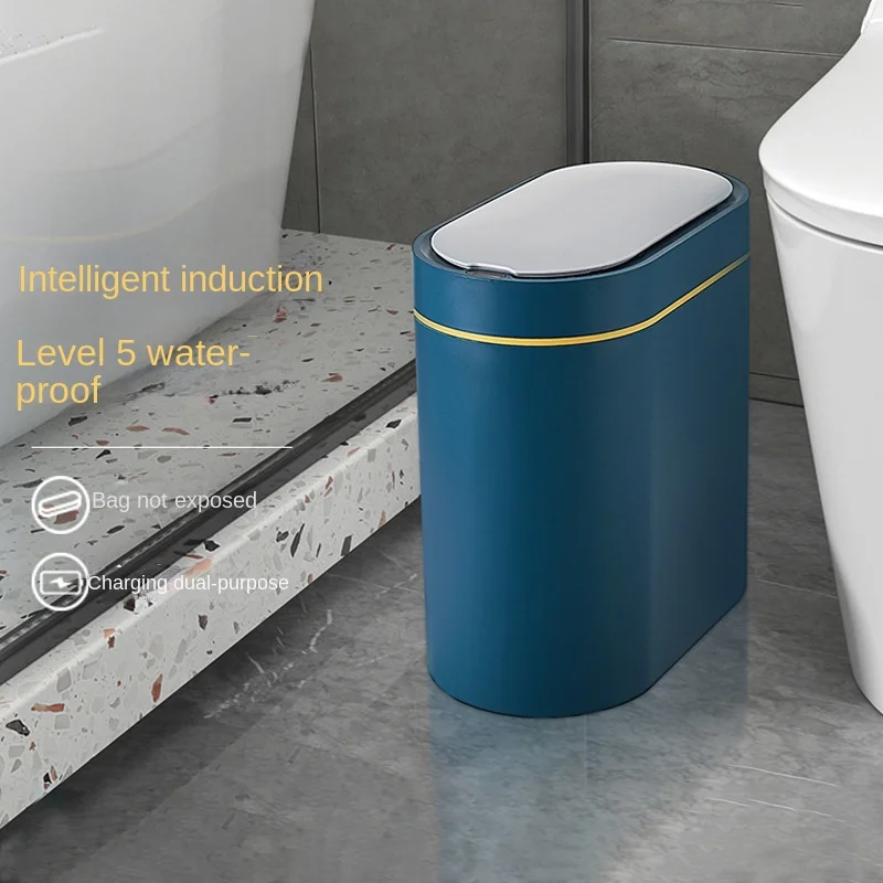 Smart Sensor Trash Can 7l 8l Automatic Household Electronic Trash Can
