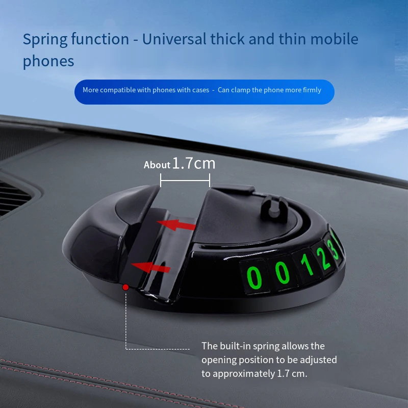 Multi-functional Car Anti-slip Mat Auto Phone Holder Non Slip Sticky Tool 2024 e