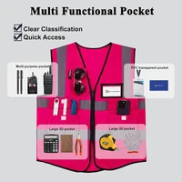 Custom Logo Safety Vest - Multi-colours