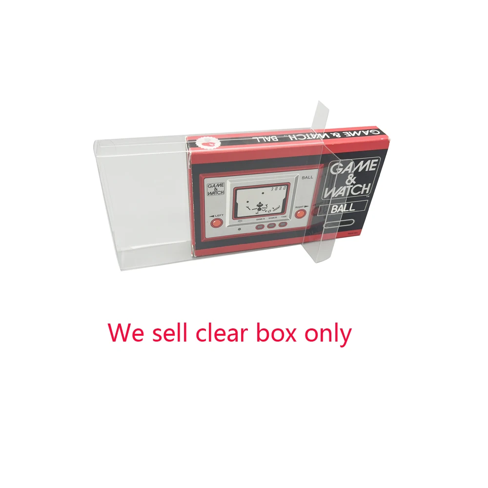 

Прозрачная коробка для хранения игровых часов в виде консоли, прозрачная Защитная крышка для домашних животных