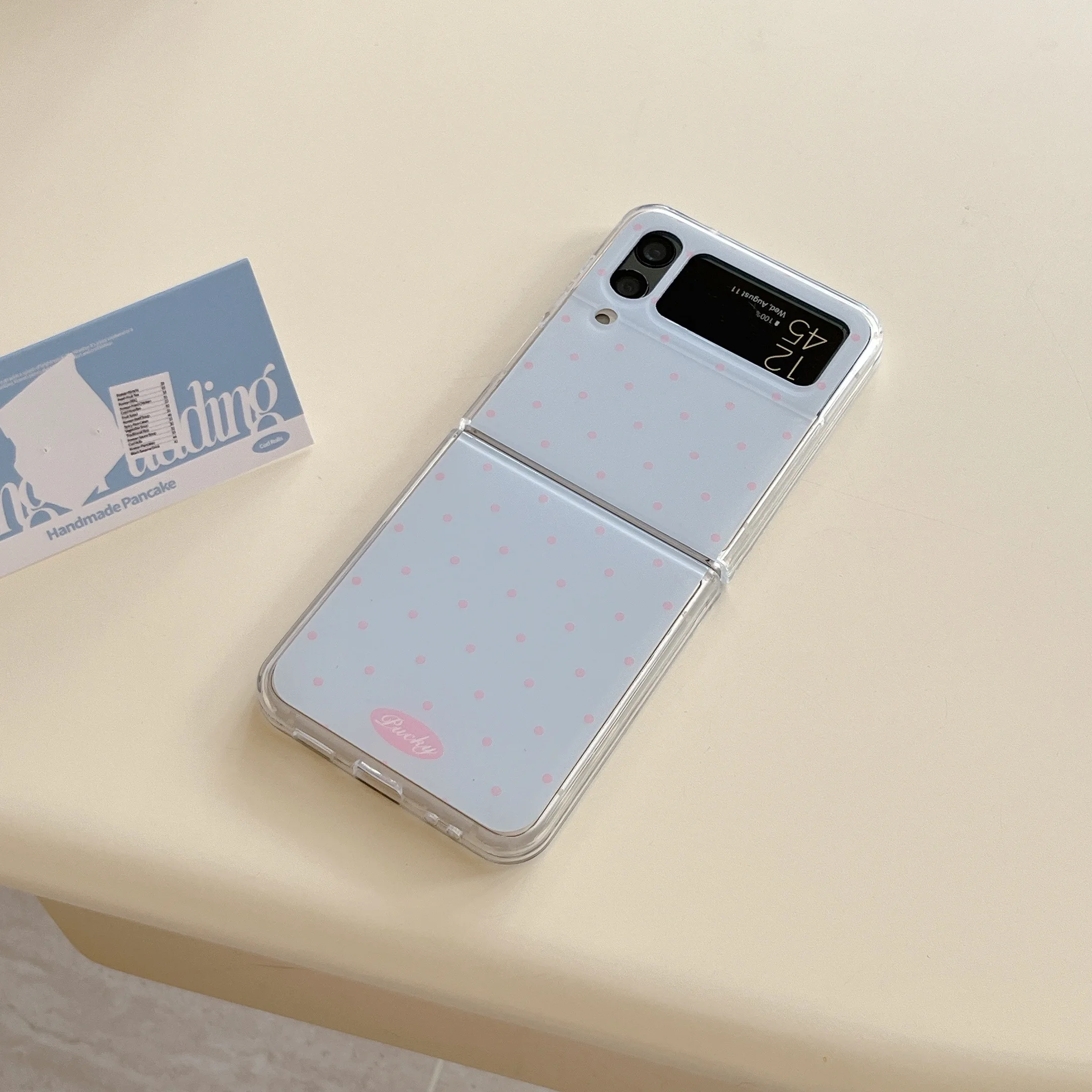 Korean Fashion Candy-Colored Polka Dot Phone Case - Cute Shockproof Back Cover Gift