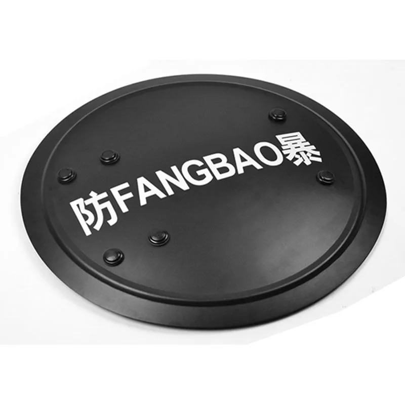 내구성 있는 알루미늄 합금 방패 금속 폭동 방호막 보안용 휴대용 방패 PC 폭동 방호 캠퍼스 보호 장비