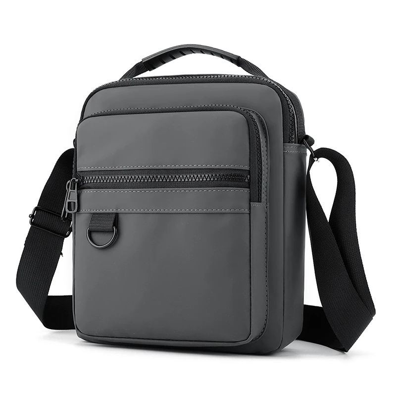 1 multi-layer shoulder bag, unisex business bag, daily commuting bag, mobile phone bag, men's crossbody bag