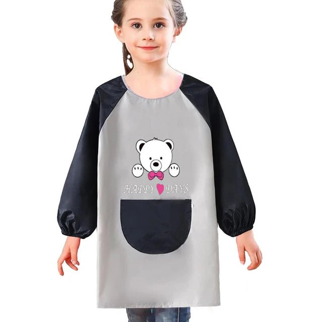 Painting Aprons For Kids Toddler Paint Smock Apron Art Smock Stain-Proof  Artist Smock Paint Aprons Kids Art Apron Painting - AliExpress