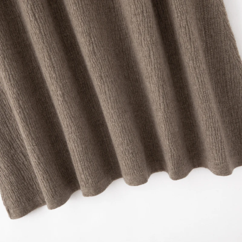 Cashmere Skirt Back View