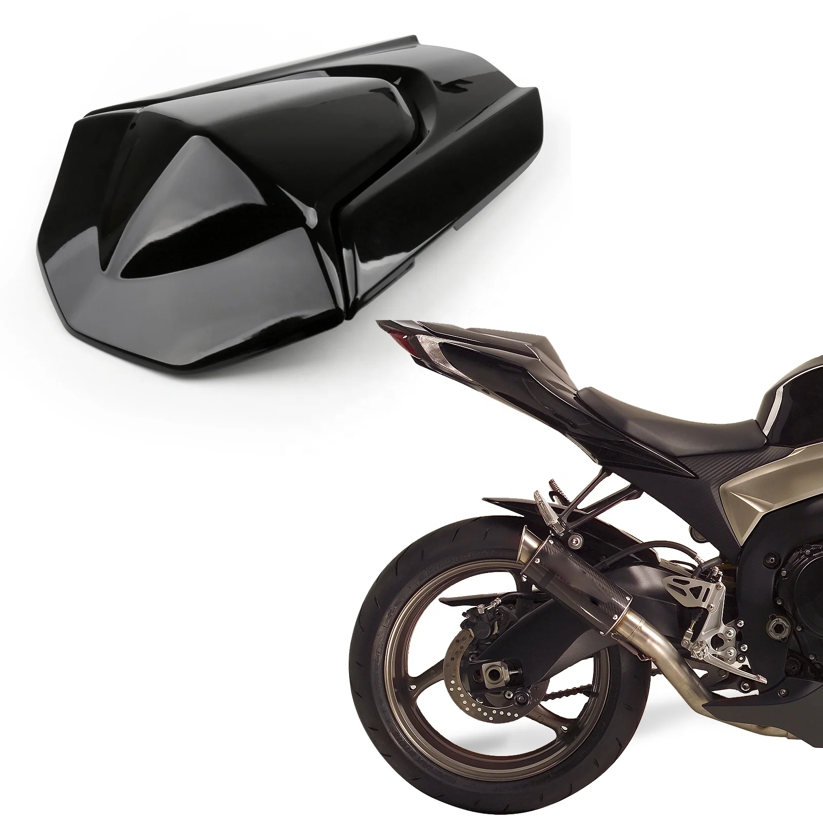 

Rear Pillion Seat Cowl Fairing Cover For Suzuki GSXR1000 2009-2017 K9 Black