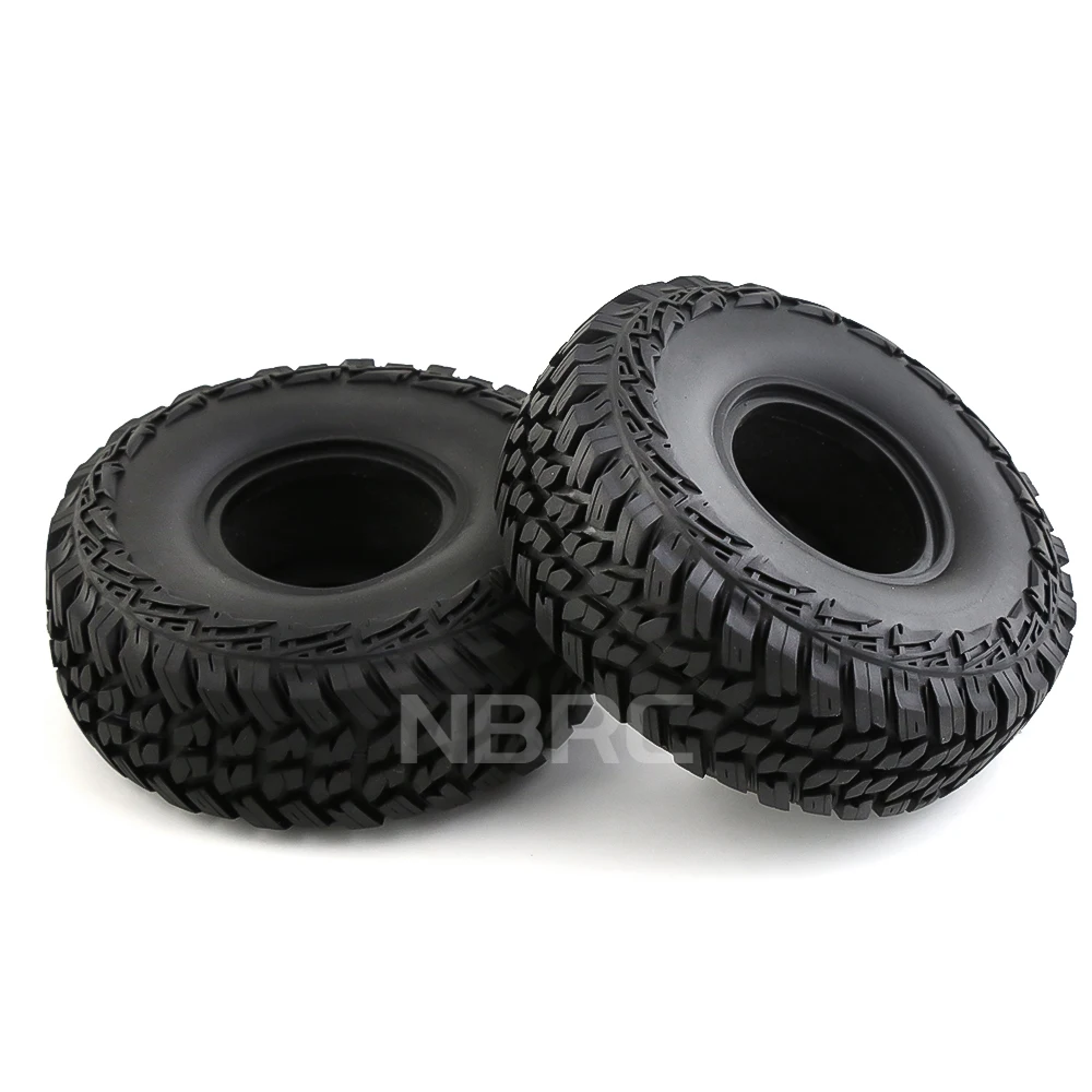 FriHobby 1.9 Crawler Rubber Tires 120mm for 1:10 RC Rock Crawler Axial SCX10 II 90046 90047 SCX10 III AXI03007 Traxxas TRX-4 Redcat Gen 8 7 
