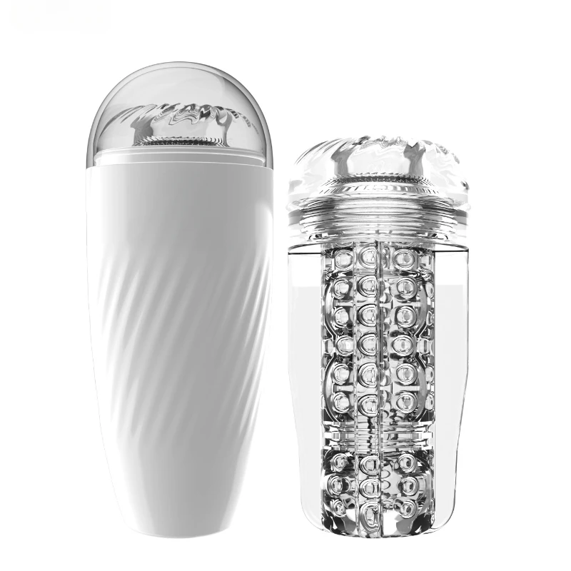 Manual SM Masturbator Blowjob Masturbator Penis Exercise Penis Masturbation Messager Cup Sex Toy Extractor Trainer