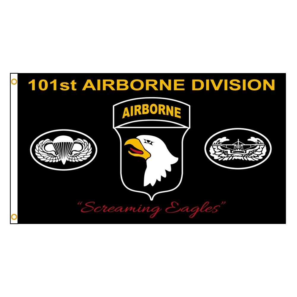 

90*150cm U.S. Army 101st Airborne Screaming Eagles Flag for decoration