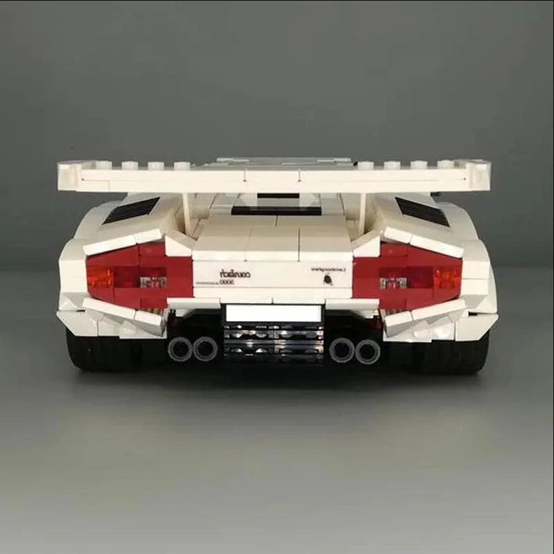 MOC-133279 슈퍼 럭셔리카 로고 자동 잠금 빌딩 블록 모델, 빌딩 교육, 생일 크리스마스 장난감 선물 장식품, 1416 개
