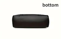 1pc Spacious PU Solid Color Shoulder Bag - Durable, Zipper Portable Double Handle Tote Bag with Large Capacity - Perfect Commute - Image 3