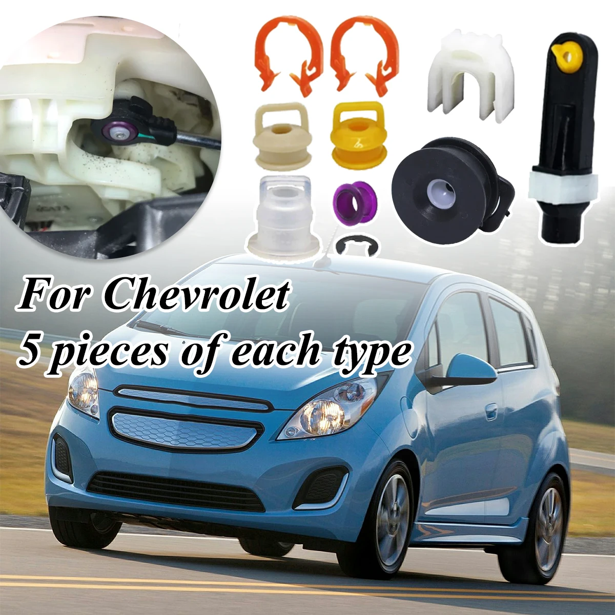 5XAutomaticManualGearShiftBushingForChevroletSparkCruzeLever