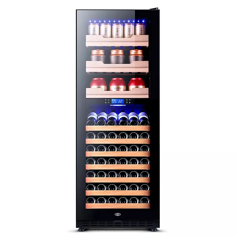 Classic Electric Temp Controller 120 Bottle Hermitage Fridge Thermoelectric Wine Cooler