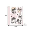 PU Leather Cute Women Wallet Coin Purse Simple 3 Folds Multi-card Slots Card Holder Cute Cat Dog Short Wallets for Girls 6
