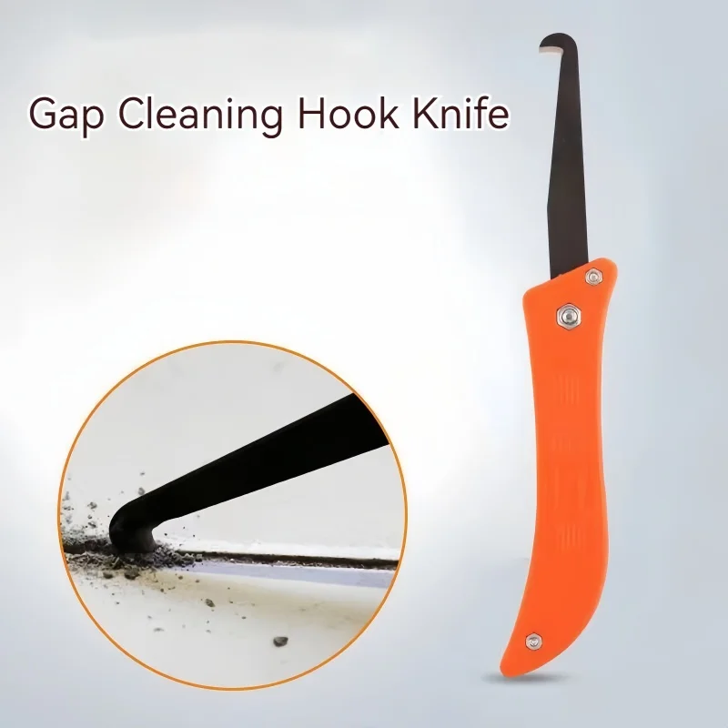 1-5 PCS Tile Gap Cleaner Hook Knife Buckle Seam Cleaner Gutter Beautifier Grout Clearance Hand Tool Notch Organizer Hook Knife