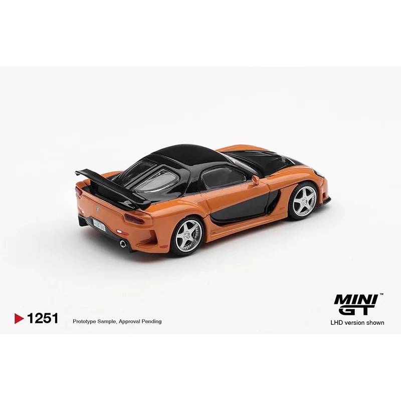 1:64 미니GT  1250 토요타 수프라 보멕스 분노의 질주 브라이언 오코너  1251 마쓰다 RX-7 베일사이드 포처트 한서울-오 합금 모델
