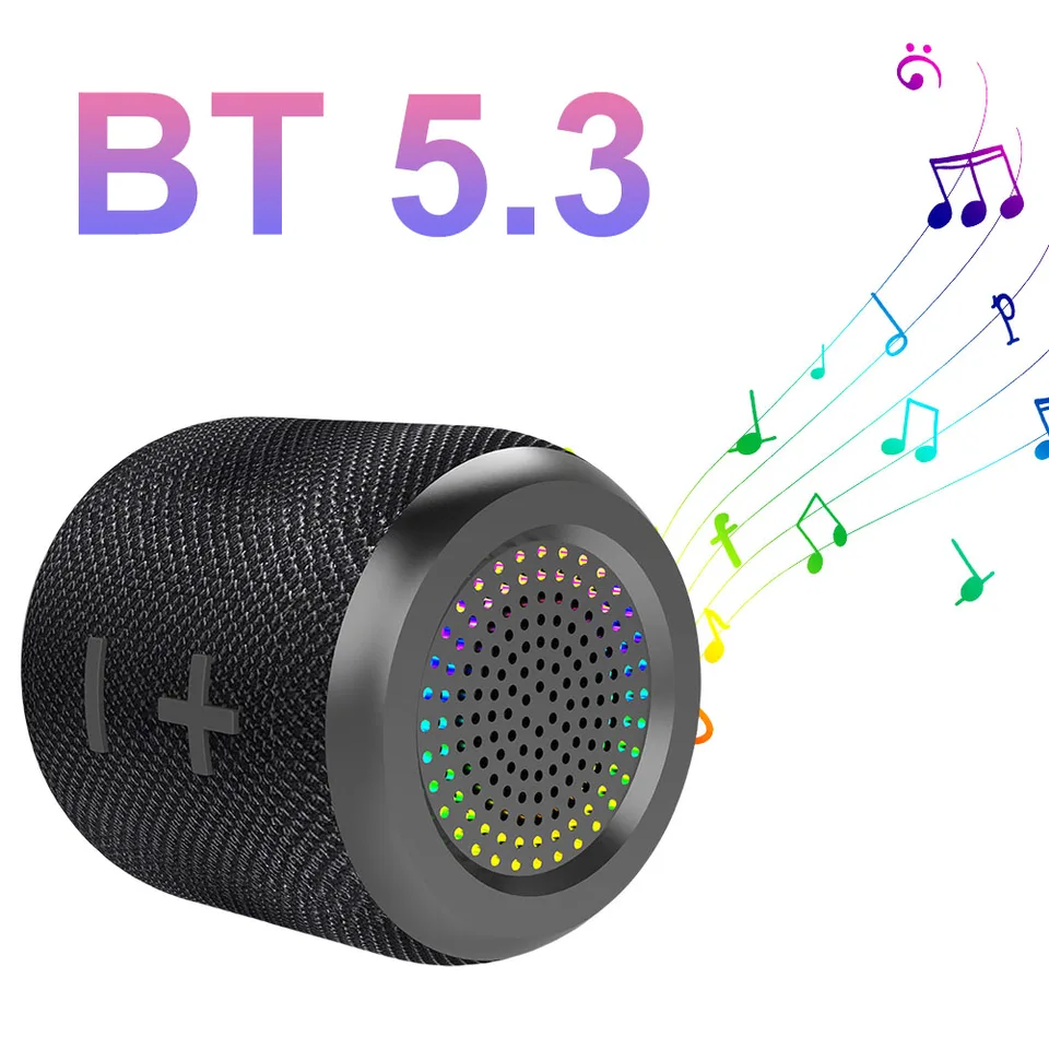 Waterproof Mini Bluetooth Speaker with Deep Bass