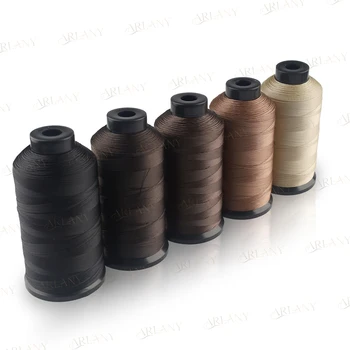 Filo di tessitura legato in Nylon per estensioni dei capelli cucito 1500 yards/roll parrucca strumenti per la produzione di accessori per cucire forniture per saloni di bellezza