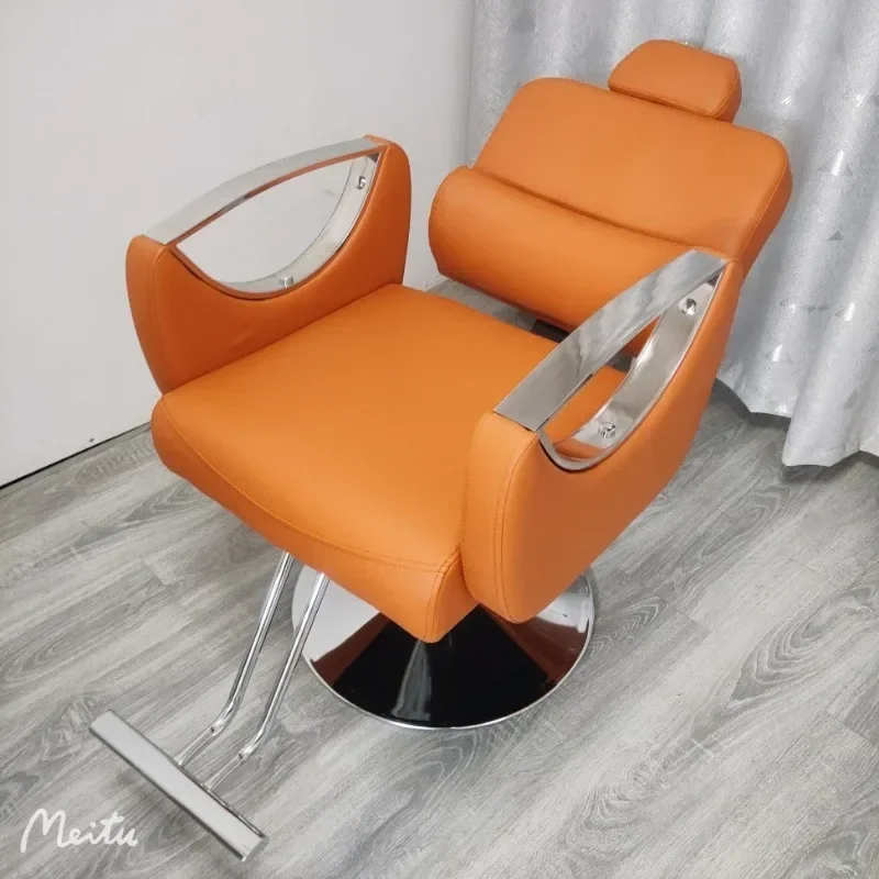 Hairdressing Hair Salon Barber Chairs Barbing Down Shaving Lifting Barber Chairs Rotate Sillas Comedor Kitchen Furniture LFY-008