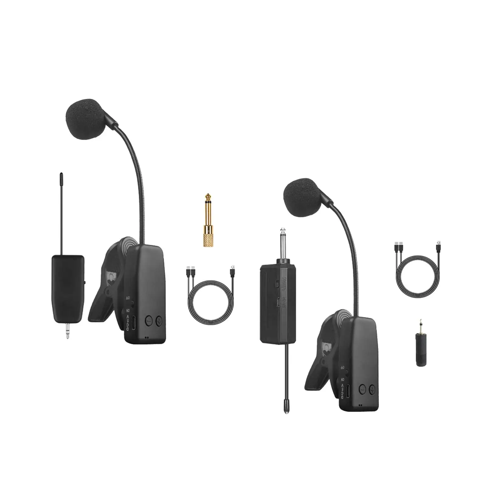 

Instrument Microphone Rechargeable Durable Band Violin for Sax and Trumpet System Microphone System Amplifier Clip Condenser Mic