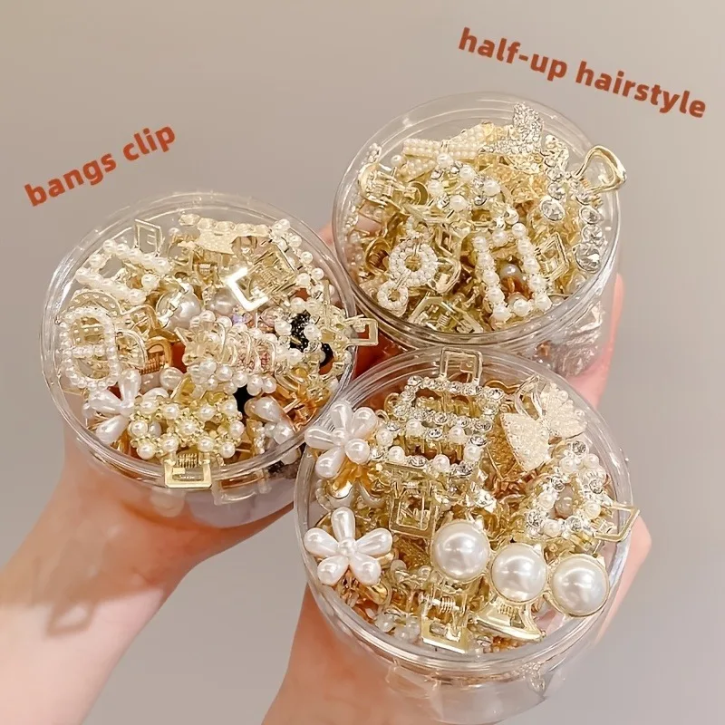 48 Styles of Half-Tied Hair Alloy Small