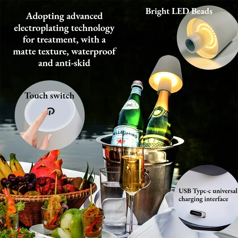 Achetez en gros Bouteille De Vin Lampe Abat-jour Bouteille De Verre  Lumières Diy Moderne Décoratif Nordique Rechargeable échantillons Gratuits  Chine et Abat-jour Pour Bouteille De Vin à 15 USD