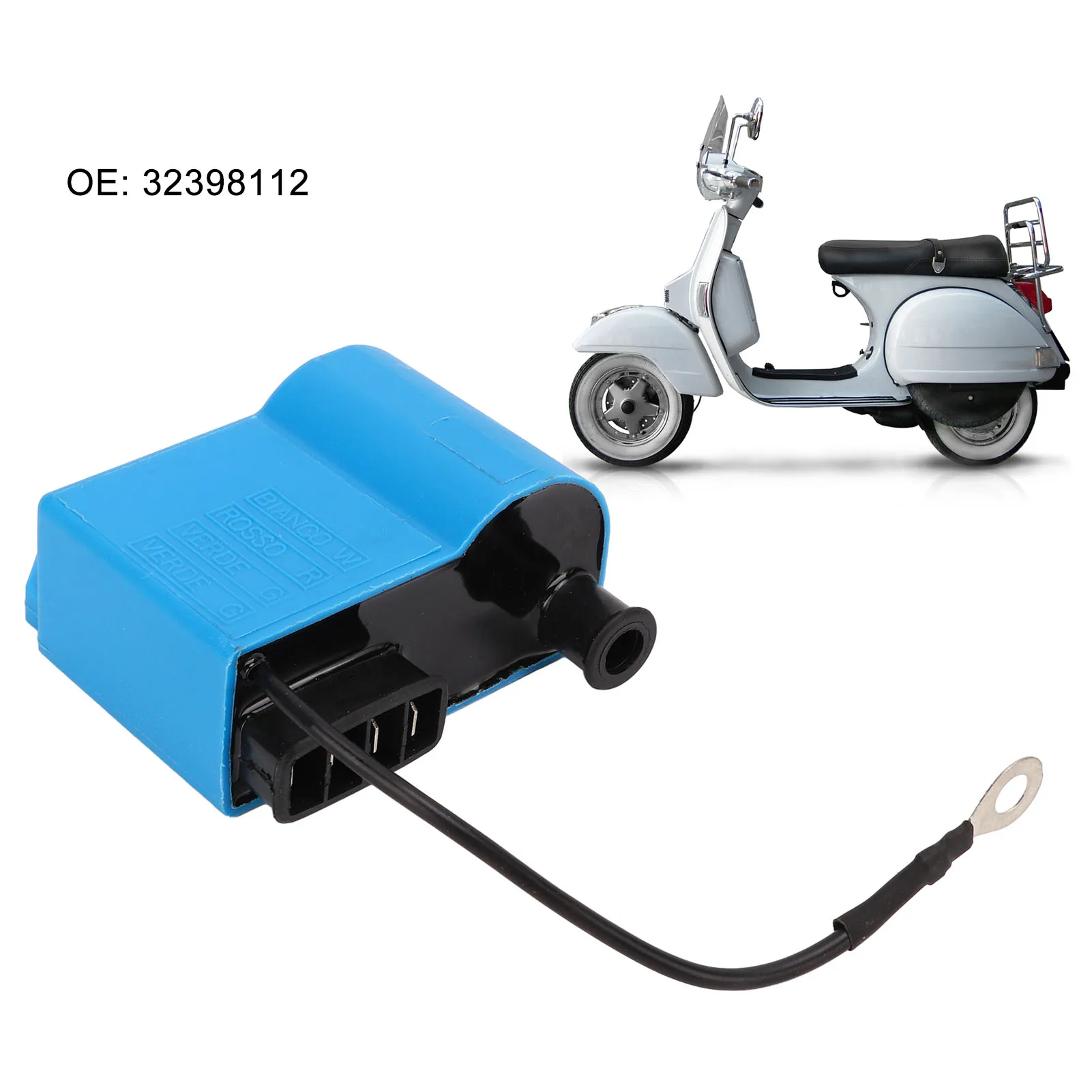 Bobina Di Accensione Centrale Elettronica Cdi 32398112 Sostituzione Abs Per Vespa Px 80 125 150 200