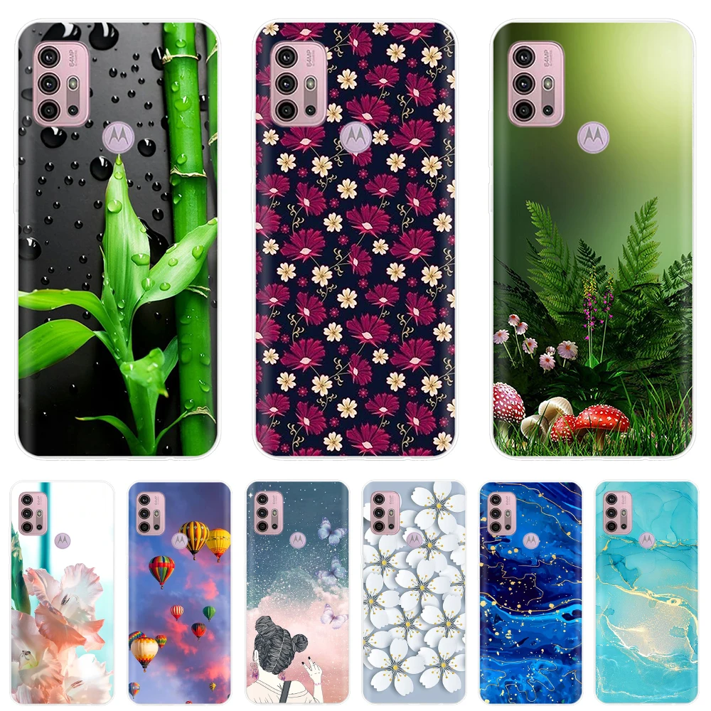 Daisy Design Shockproof Soft Silicone Clear Phone Case