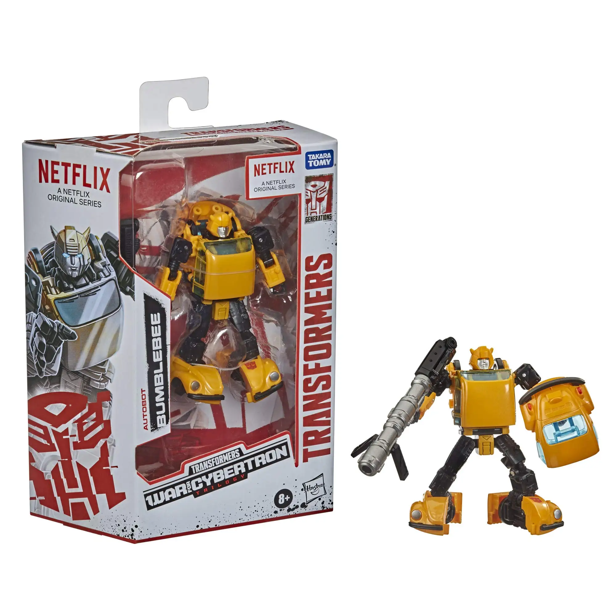 

Hasbro Transformers Generations War for Cybertron Trilogy Bumblebee Edition Toys Gift WFC-09 F0702