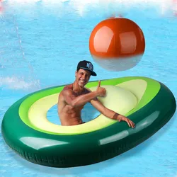 Avocado Toy Piscina Boia Float Party Buoy Pool Pool Unicorn Ring Float Swimming Pool Inflatable Swimming Giant Pool Circle Avoca