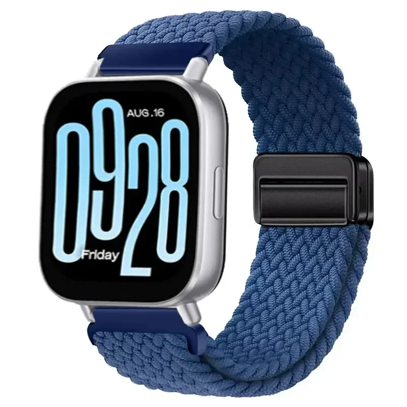 Braided Magnetic Nylon Watchband Bracelet - Universal Fit, Stylish Wristband Accessories