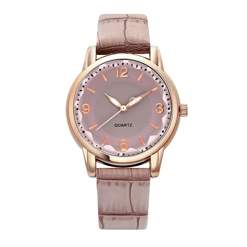 

Fashion Women Watch REBIRTH Ladies Leather Watches for Women Dial Quartz Women's Watch Creative-Leather Strap Watch