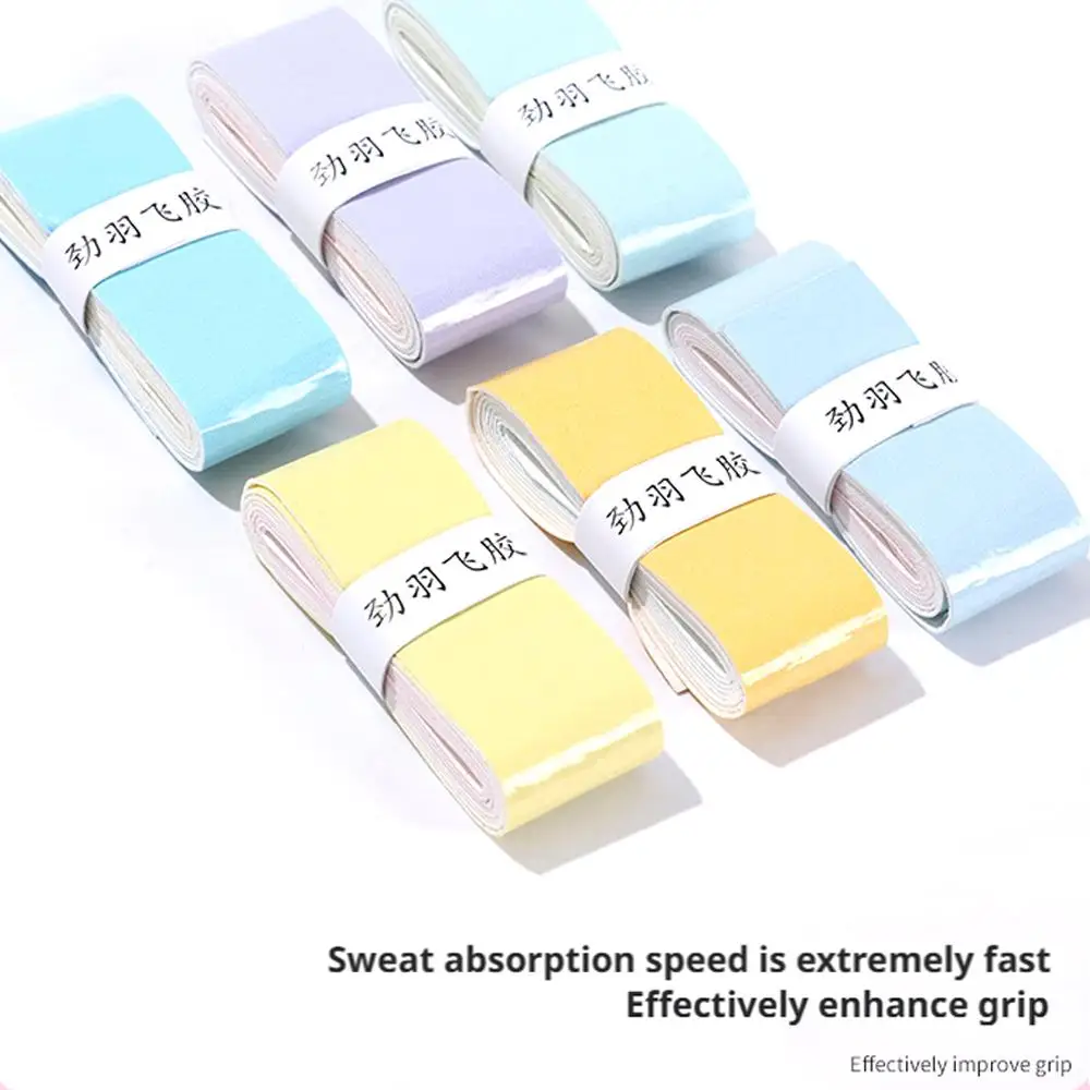 Badminton Grips Non-slip Wear Resistant Shock-absorbing For Badminton Racket Fishing Rod Handle Rubber Winding Tape