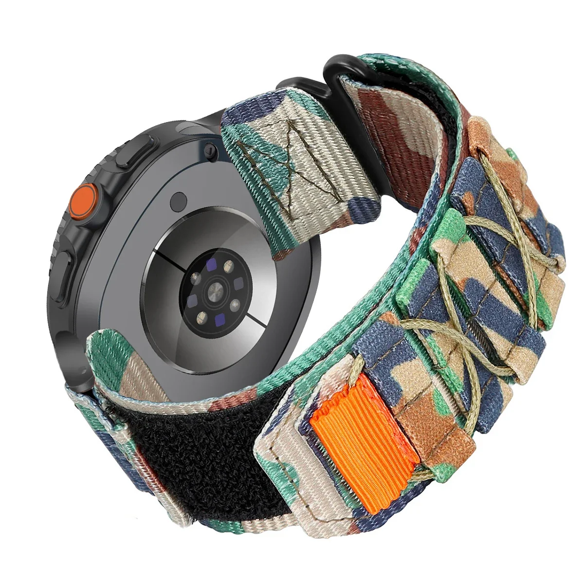 Nylon Travel Loop Sports Wristband Bracelet in Vibrant Colors
