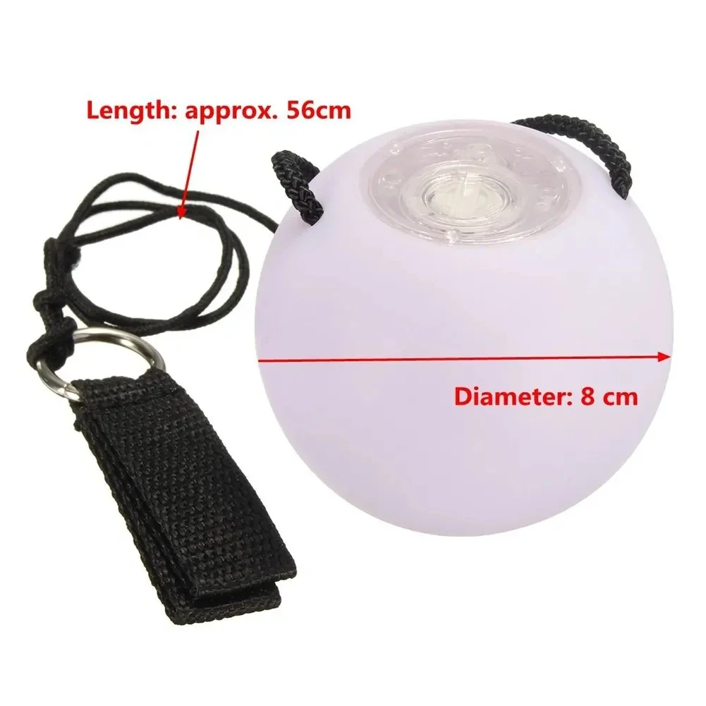 Luminous Throwing Ball LED POI ball Luminous Belly Dance Yoga Exercise Props Stage Performance Accessories