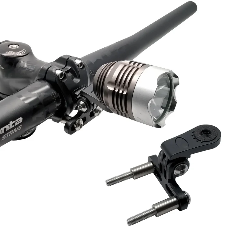 BicycleHeadlightBracketStemMountAluminumAlloyCyclingFrontLight