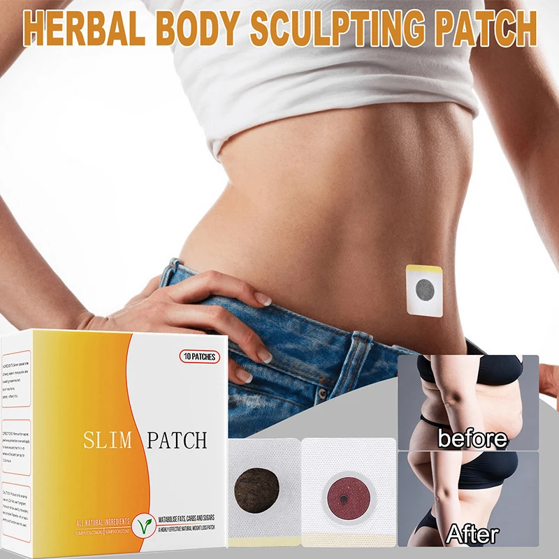 Abnehmen Nabel Anti Cellulite Verbrennung Fett Gewichts verlust Taille Bauch Diät Gewichts verlust dünne Oberschenkel 10 Stück magnetische Stein Color box