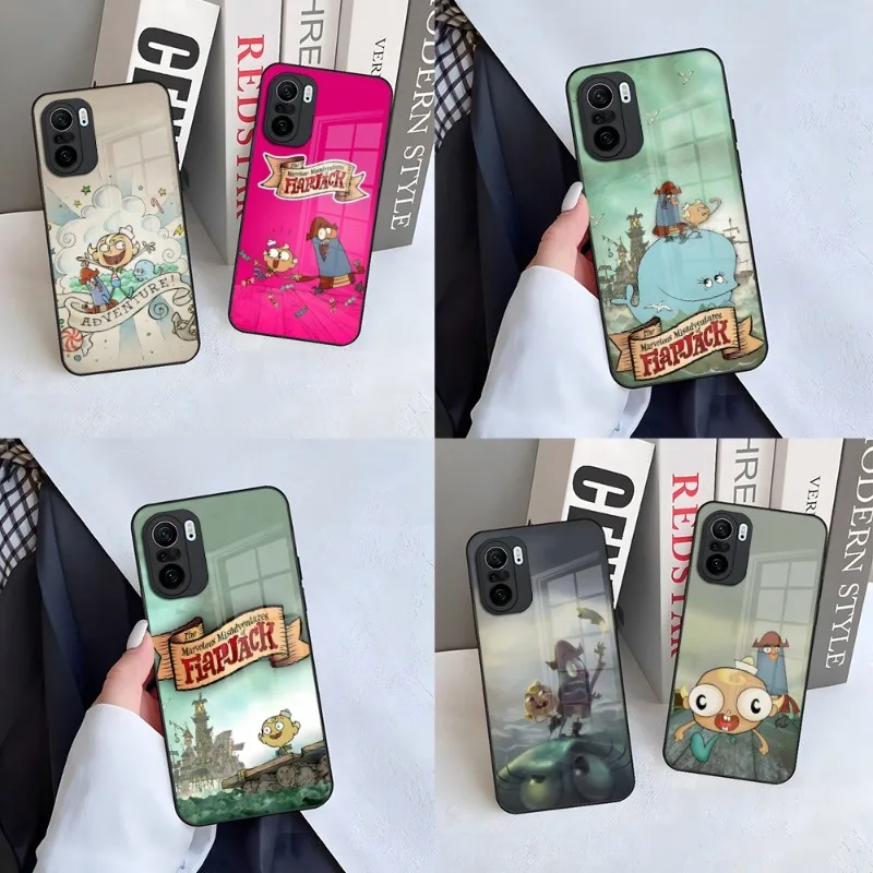 Meravigliosa Misadventures Custodia Per Telefono Flapjack Per Xiaomi 13 12 X Redmi Note 11 10 S Lite T Pro Poco X3 M4 Vetro Temperato