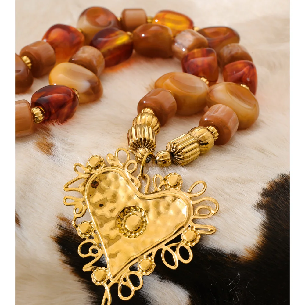 Yhpup Handmade Statement Necklace