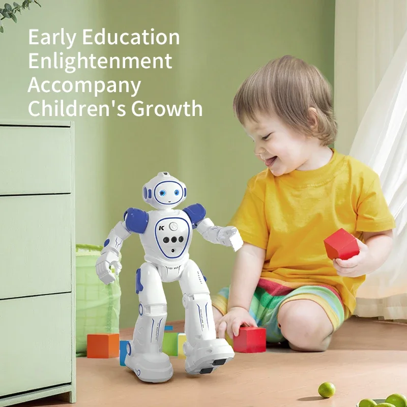 RC Robot Toys Gesture Sensing Remote Control Intelligent programmed by electric Robot Toy Dancing Music Christmas Education Gift 3