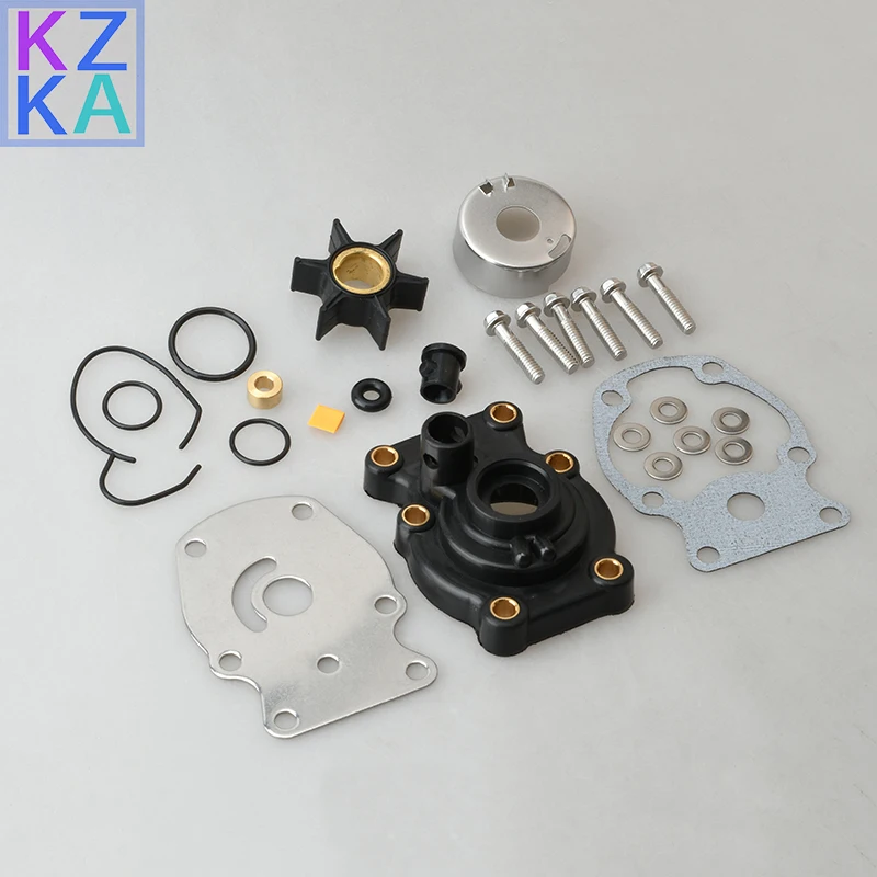Kit Girante Pompa Acqua Per Evinrude 393630 | Riparazione Completa Con Piastra E Guarnizioni | Ricambio Resistente Per Fuoribordo