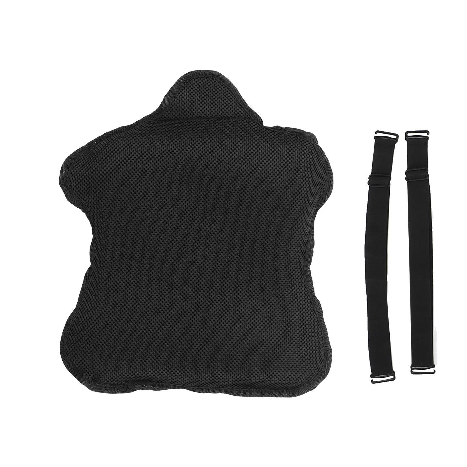 Motorcycle Gel Seat Cushion Mesh Cover Shock Absorption Breathable