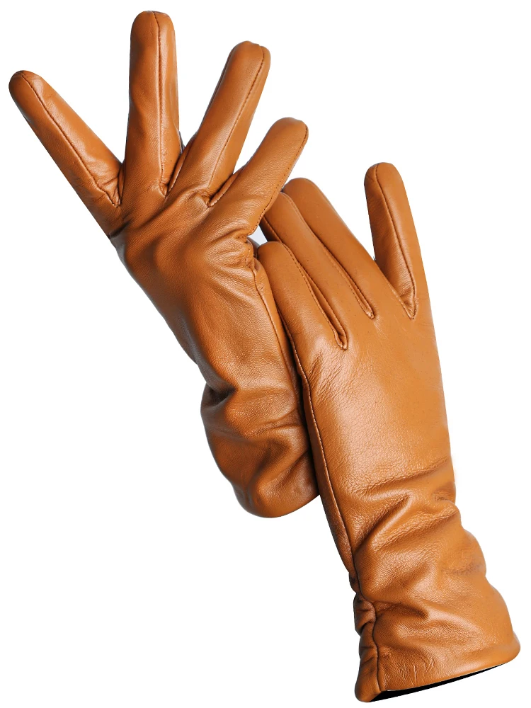 

Simple texture women's leather gloves,Warm sheepskin women's gloves,Thin drive women's winter gloves-2227