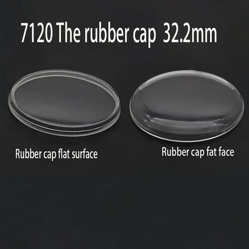 Premium Watch Face Protector - Durable Organic Rubber Lens Cover, Flat Surface Design (32.2mm)