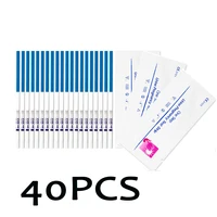 EGENS40pcs Frühe Schwangerschaftsteststreifen, die ein Baby erwartet, HCG-Frühprüfungs-Kits für zu Hause, private Urinmessung, 99 % Genauigkeit