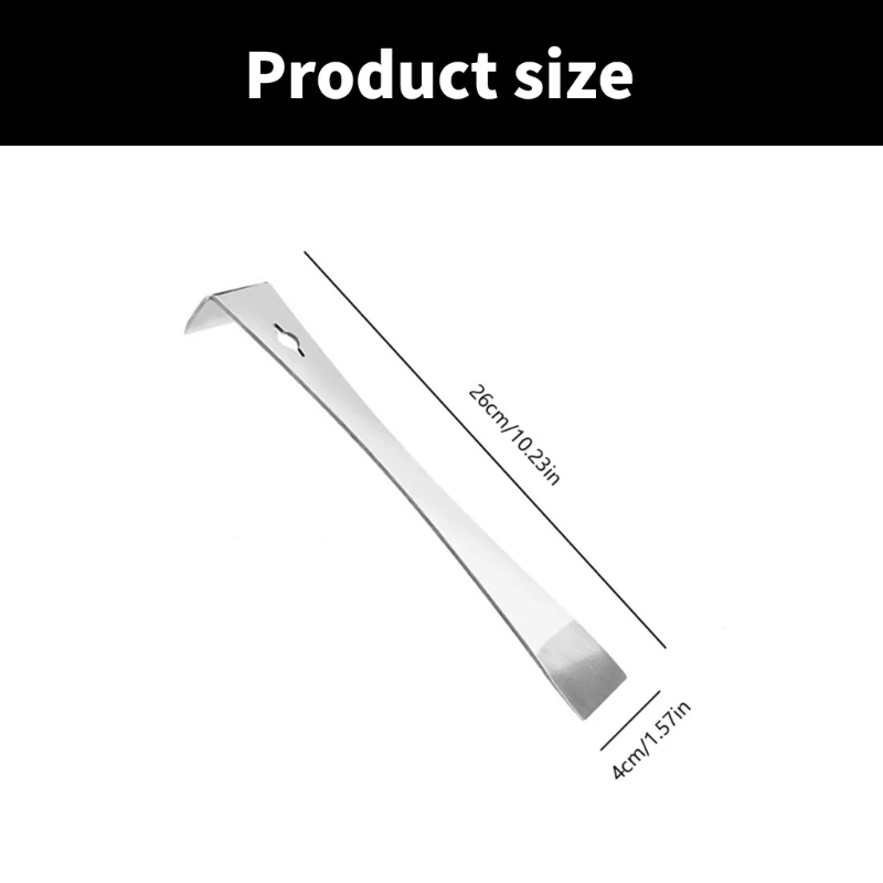 Pack of 2 Stainless Steel Beekeeping Scraper Tools Essential for Hive Management